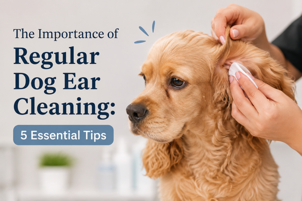 dog ear cleaning